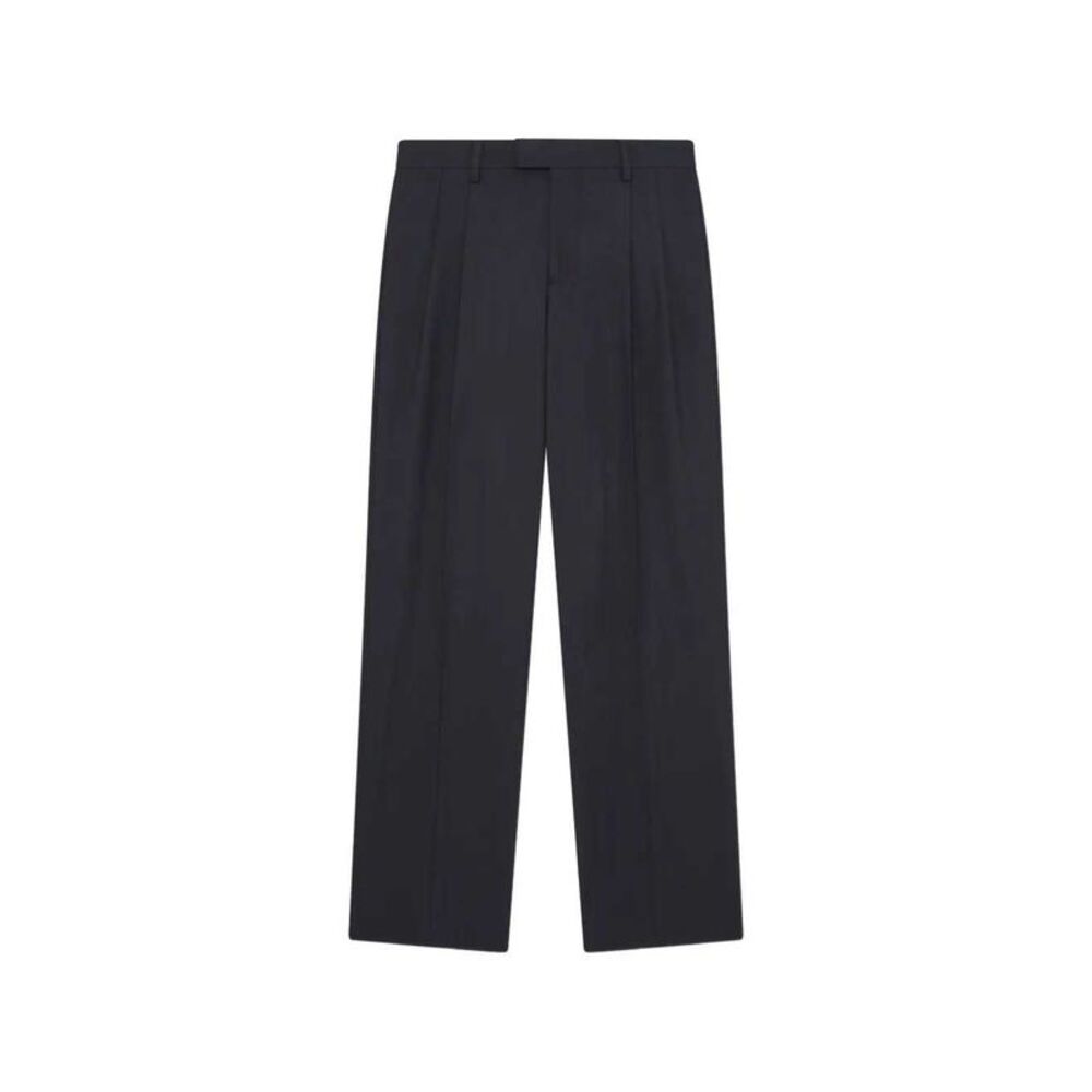 Lardini Men Double-Pleated Trousers In Micro-Herringbone